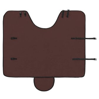 Paardendeken Volledig Donkerbruin Polyester 6
