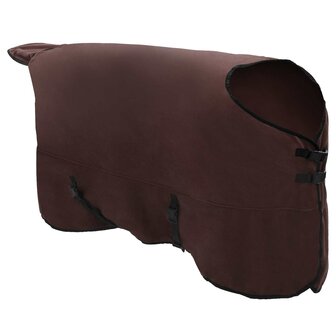 Paardendeken Volledig Donkerbruin Polyester 3