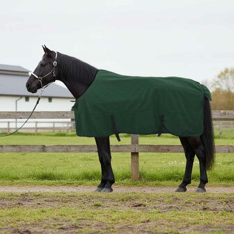 Paardendeken Volledig Donkergroen Polyester 1