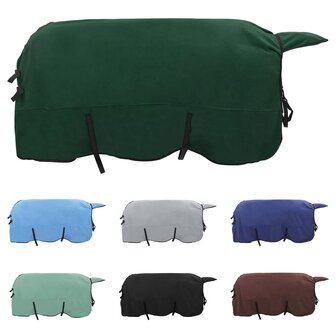 Paardendeken Volledig Donkergroen Polyester 2