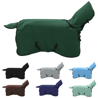 Paardendeken Volledig Donkergroen Polyester 2