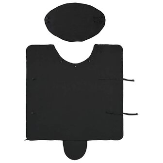 Paardendeken Zwart Polyester 6