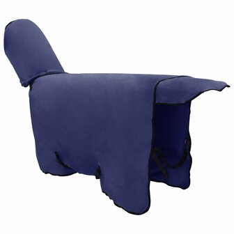 Paardendeken Marineblauw Polyester 5
