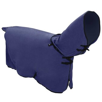 Paardendeken Marineblauw Polyester 3