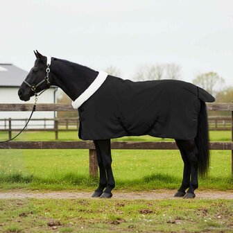 Paardendeken Zwart 95 cm Polar fleece 1