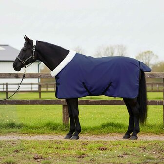 Paardendeken Marineblauw 75 cm Polar fleece 1