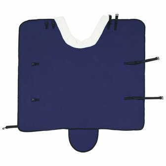 Paardendeken Marineblauw 95 cm Polar fleece 6