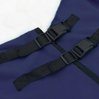 Paardendeken Marineblauw 105 cm Polar fleece 8