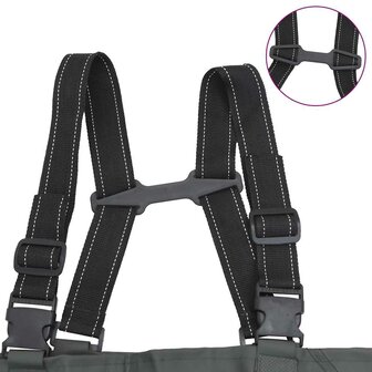 Waadpak met laarzen en riem maat 44 donkergroen 5