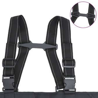 Waadpak met laarzen en riem maat 43 zwart 5