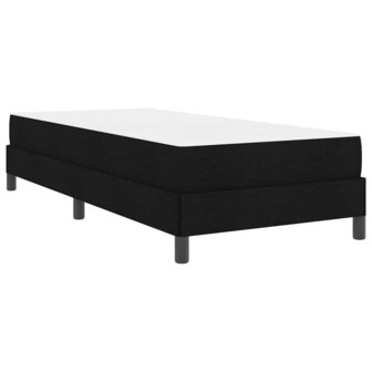 Boxspringbed met matras Zwart 80 x 200 cm Stof 9