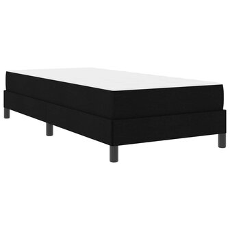 Boxspringbed met matras Zwart 90 x 190 cm Stof 4