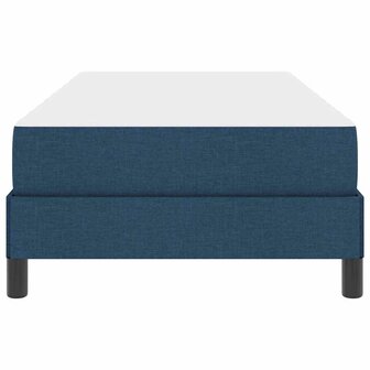 Boxspringbed met matras Blauw 90 x 190 cm Stof 7