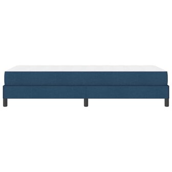 Boxspringbed met matras Blauw 90 x 200 cm Stof 8