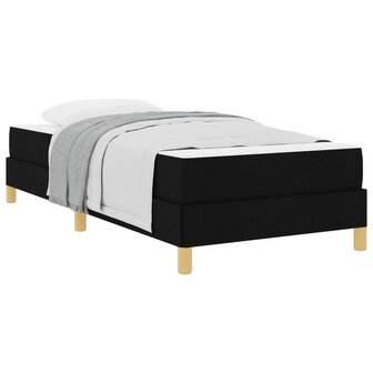 Boxspringbed met matras Zwart 90 x 190 cm Stof 2