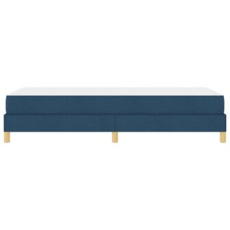 Boxspringbed met matras Blauw 90 x 190 cm Stof 8