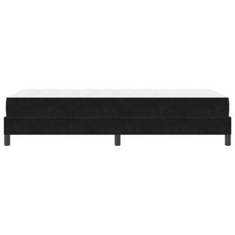 Boxspringbed met matras Zwart 100 x 200 cm Stof 8