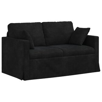 Bankstel 2 pcs Zwart 138 x 78 x 80 cm Fluweel 5