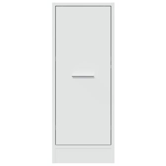 Apothekerskast Wit 30x41x77,5 cm Bewerkt Hout 5