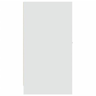 Apothekerskast Wit 30x41x77,5 cm Bewerkt Hout 6