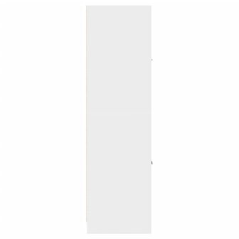 Apothekerskast Wit 30x41x144,5 cm Bewerkt Hout 6