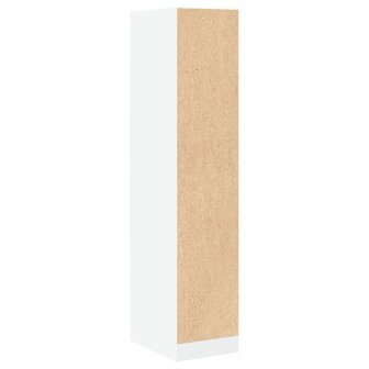 Apothekerskast Wit 30x41x144,5 cm Bewerkt Hout 7