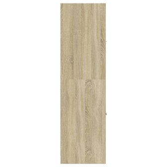 Apothekerskast Sonoma eiken 30x41x144,5 cm bewerkt hout 6