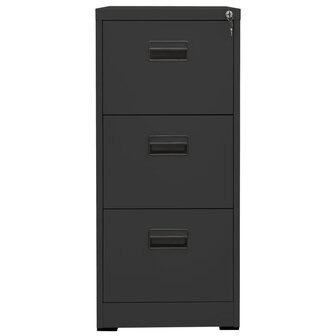 Archiefkast 46x62x102,5 cm staal antracietkleurig 2