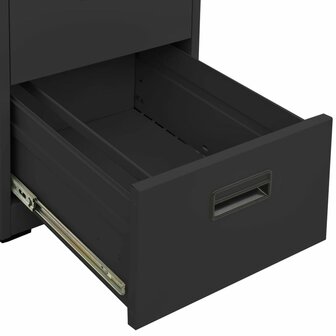 Archiefkast 46x62x133 cm staal antracietkleurig 7