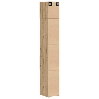 Opbergkast met lade 2 pcs Artisan Eiken 30 x 42,5 x 225 cm 9