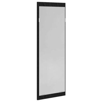 Halmeubelset met lade met plank 4 pcs Zwart Eiken Bewerkt hout 9