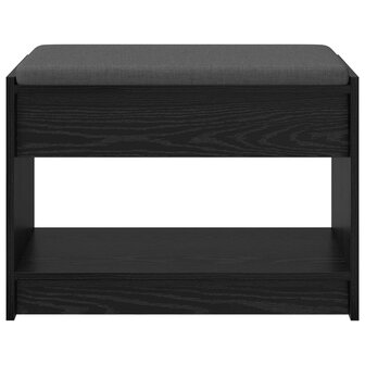 Halbank met kussen met plank Zwarte Eik 63 x 38 x 45 cm 5