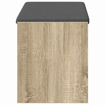 Halbank met kussen met plank Sonoma Eiken 83 x 38 x 45 cm 6