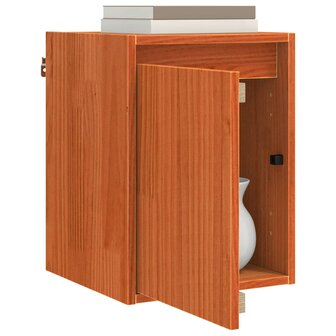 Wandkast met opslag Wasbruin 30 x 30 x 40 cm Massief grenenhout 3
