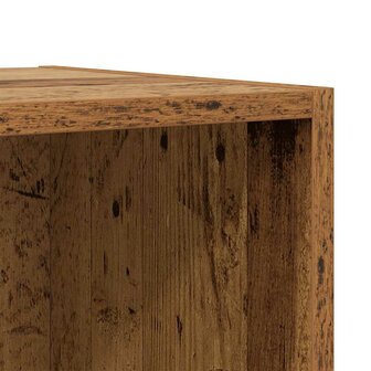 Wandkast met plank Oudhout 37 x 37 x 37 cm Bewerkt hout 9