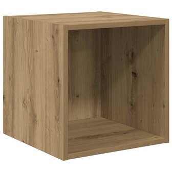 Wandkast met plank Artisan Eiken 37 x 37 x 37 cm Bewerkt hout 2