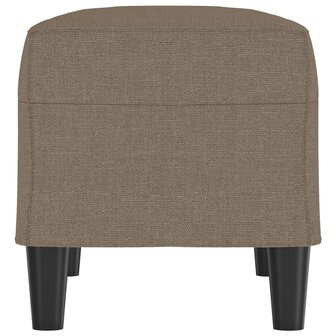 Bankje 70x35x41 cm stof taupe 4