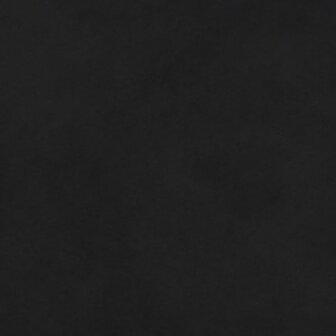 Bankje 70x35x41 cm microvezelstof zwart 6