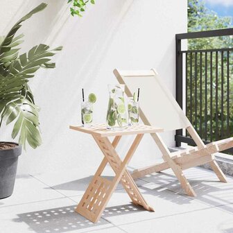 Salontafel Bruin 33 x 33 x 40,5 cm Massief Notenhout 4
