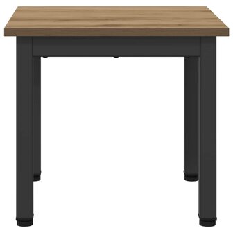 Salontafel Ambachtelijk eiken 40 x 40 x 36 cm Bewerkt hout 5