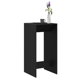 Bartafel Zwart Eiken 51 x 50 x 103,5 cm Bewerkt hout 3