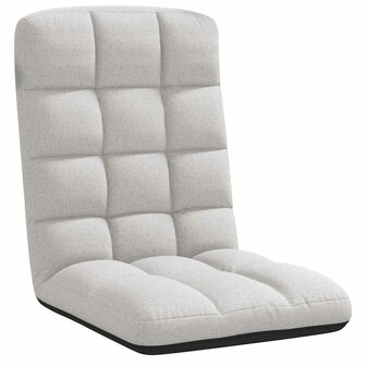 Opvouwbare vloerstoel Cloud Grey 71x51x62 cm Stof 2