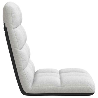 Opvouwbare vloerstoel Cloud Grey 71x51x62 cm Stof 5
