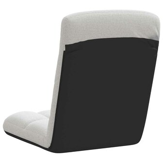 Opvouwbare vloerstoel Cloud Grey 71x51x62 cm Stof 6
