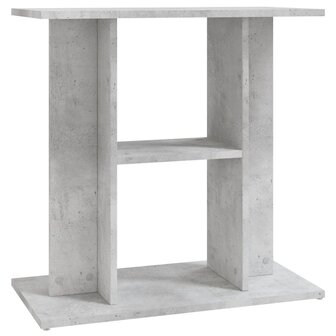 Aquariumstandaard Betongrijs 60x30x60 cm Bewerkt hout 2