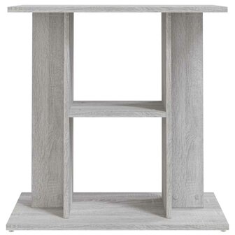 Aquariumstandaard Sonoma Grijs 60x30x60 cm Bewerkt Hout 4