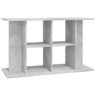 Aquariumstandaard Betongrijs 100x40x60 cm Bewerkt hout 2