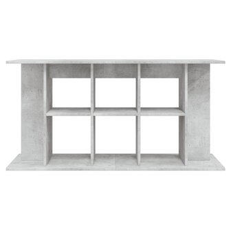 Aquariumstandaard Betongrijs 120x40x60 cm Bewerkt hout 4