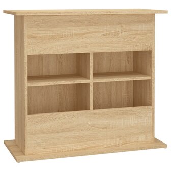 Aquariumstandaard Sonoma Eiken 81x36x73 cm Bewerkt Hout 8