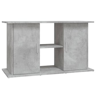 Aquariumstandaard Betongrijs 101x41x58 cm Bewerkt hout 2